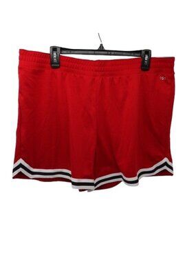 NEW DSG Women's 5" Performance Mid Rise Shorts University Red Size XL Athletic